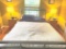 Queen Size Bed: Headboard, Footboard Mattress
