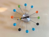 Multi Colored Wall Clock