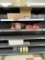 Contents of Gondola Shelving / Sugar / Fruit Chews / Rice Cakes / Walnuts / Almonds & More