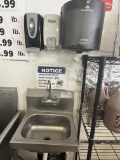 Wall Mount Hand Sink W/ Soap & Towel Dispenser / Complete W/ Bracket