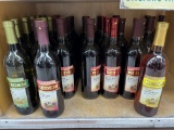 KEDEM Multi Flavored Wine Bottles - Bottom Shelf Lot