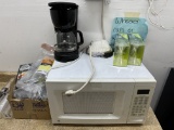 Microwave & Coffee Station