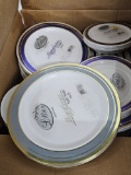 Cases of Plastic Dinner Plates, Bowls, Saucers and More