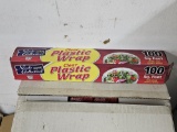 Case of (24) 100sq Ft Clear Plastic Wrap