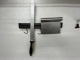 Magnetic Knife Rack W/ Contents