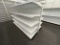 8' x 4' Double Sided Gondola Shelving Rack with End Cap