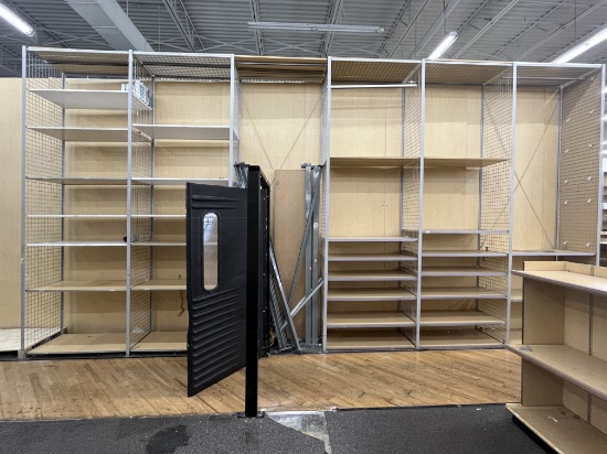 48" x 12' Metal Shelving Rack Section