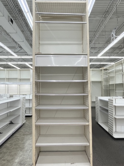 48" x 12' White End Cap