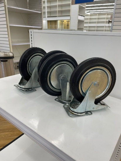 10" Caster Wheels with Bearings