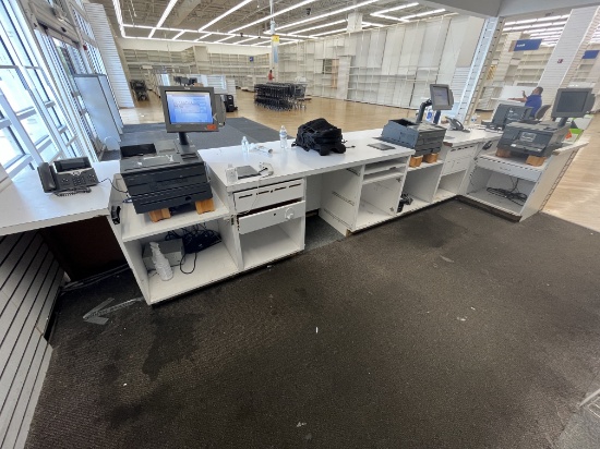 17' x 30" Customer Service Counter System