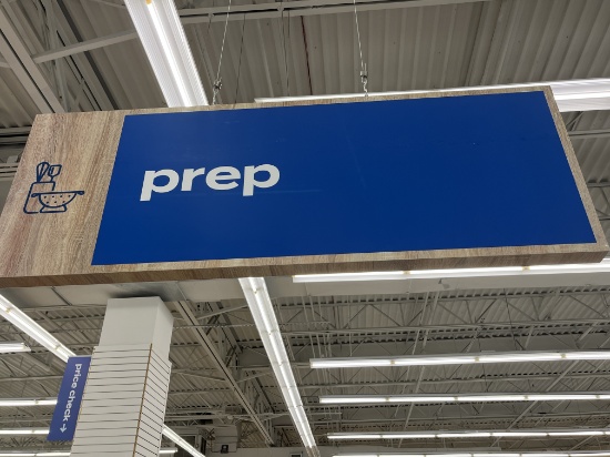40" Prep Sign