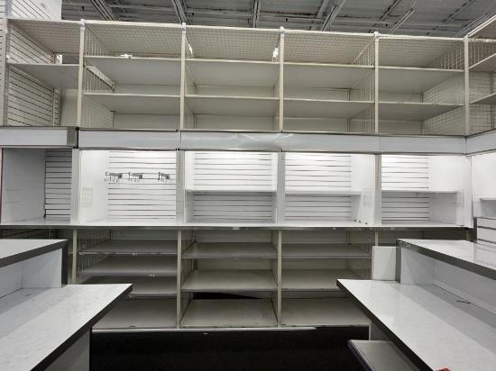 48" x 12' Metal Shelving Rack Section