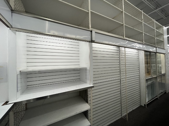 48" x 12' Metal Shelving Rack Section