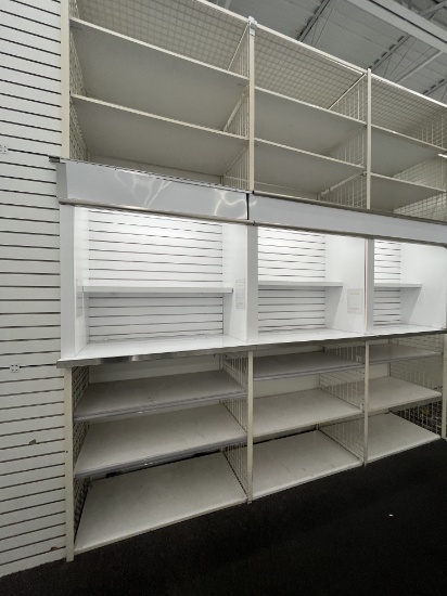 48" x 12' Metal Shelving Rack Section
