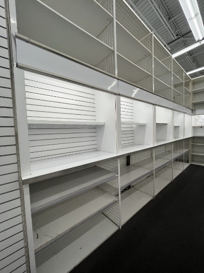 48" x 12' Metal Shelving Rack Section
