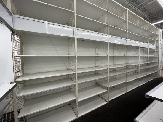 48" x 12' Metal Shelving Rack Section