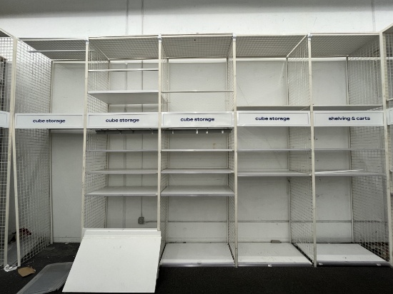 48" x 12' Metal Shelving Rack Section