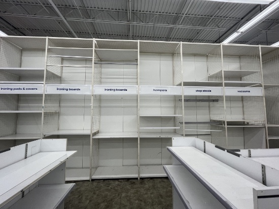 48" x 12' Metal Shelving Rack Section