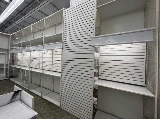 48" x 12' Metal Shelving Rack Section