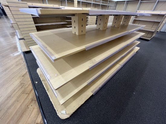 130" x 48" Five Shelf Display Rack
