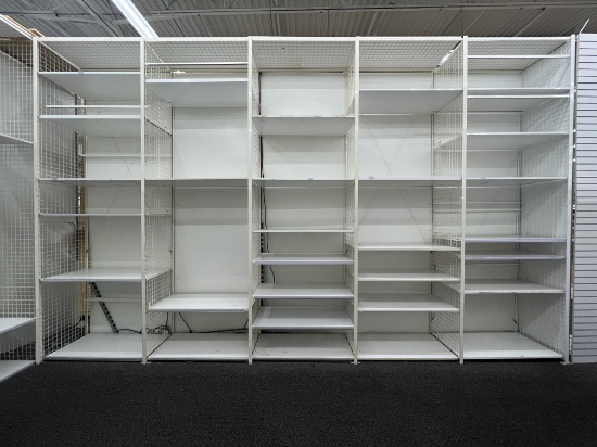 48" x 12' Metal Shelving Rack Section