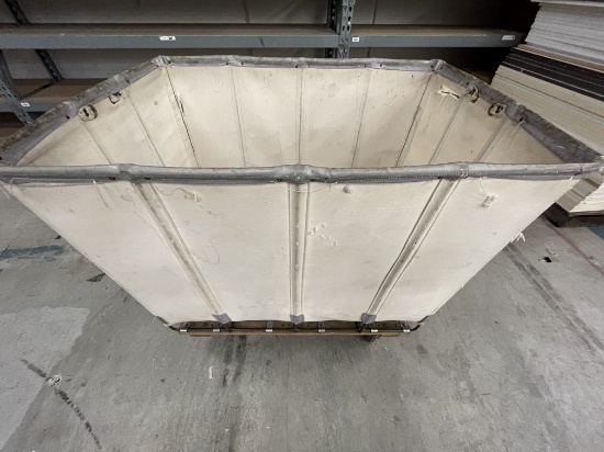 41" x 29" Cloth Lined Rolling Bin