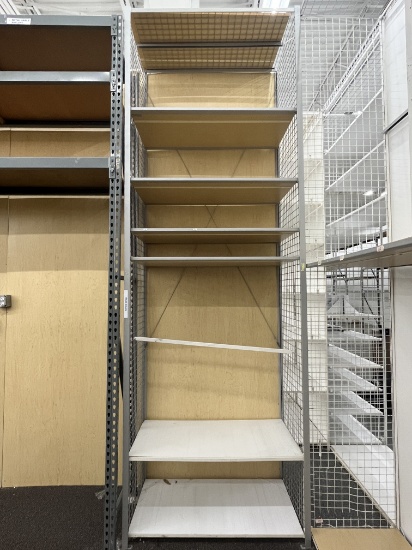 48" x 12' Metal Shelving Rack Section