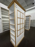 4' x 8' Self Standing Three Sided Merchandise Racks