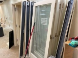 Glass Door with  Metal Frame