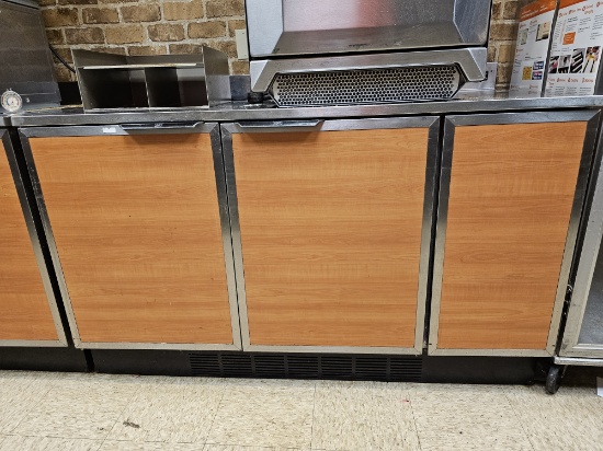 Duke RBC-60M 60" Refrigerated Back Counter with S/S Top
