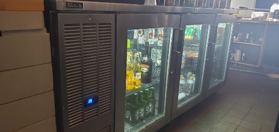 Perlick double sided backbar cooler