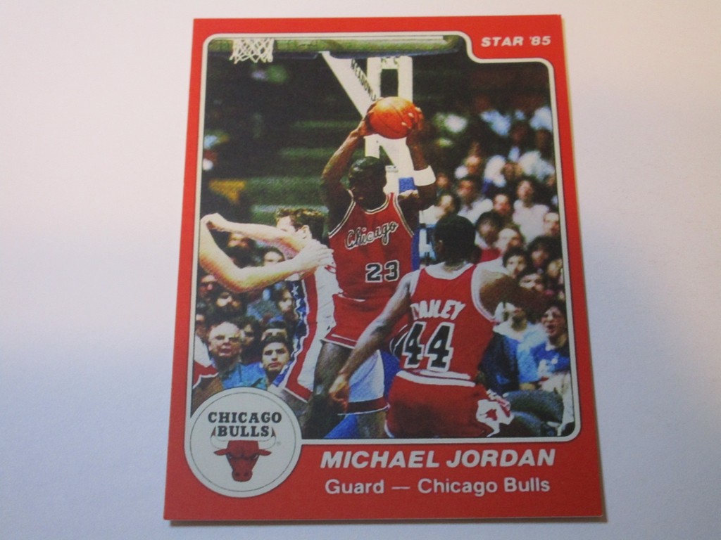 Michael jordan STAR 85 リプリント nbaカード Michael jordan STAR 85 リプリント nbaカード