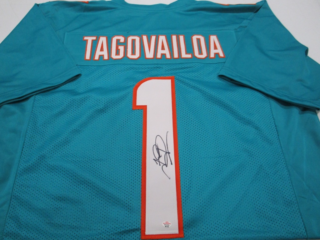 Tua Tagovailoa Memorabilia, Tua Tagovailoa Collectibles, NFL Tua Tagovailoa  Signed Gear