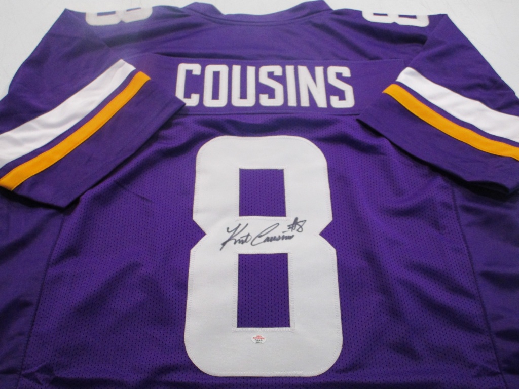 Kirk Cousins Signed Autographed Minnesota Vikings Certified NFL On