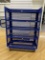 five shelf rolling utility cart