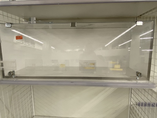 45" plexiglass display cabinet