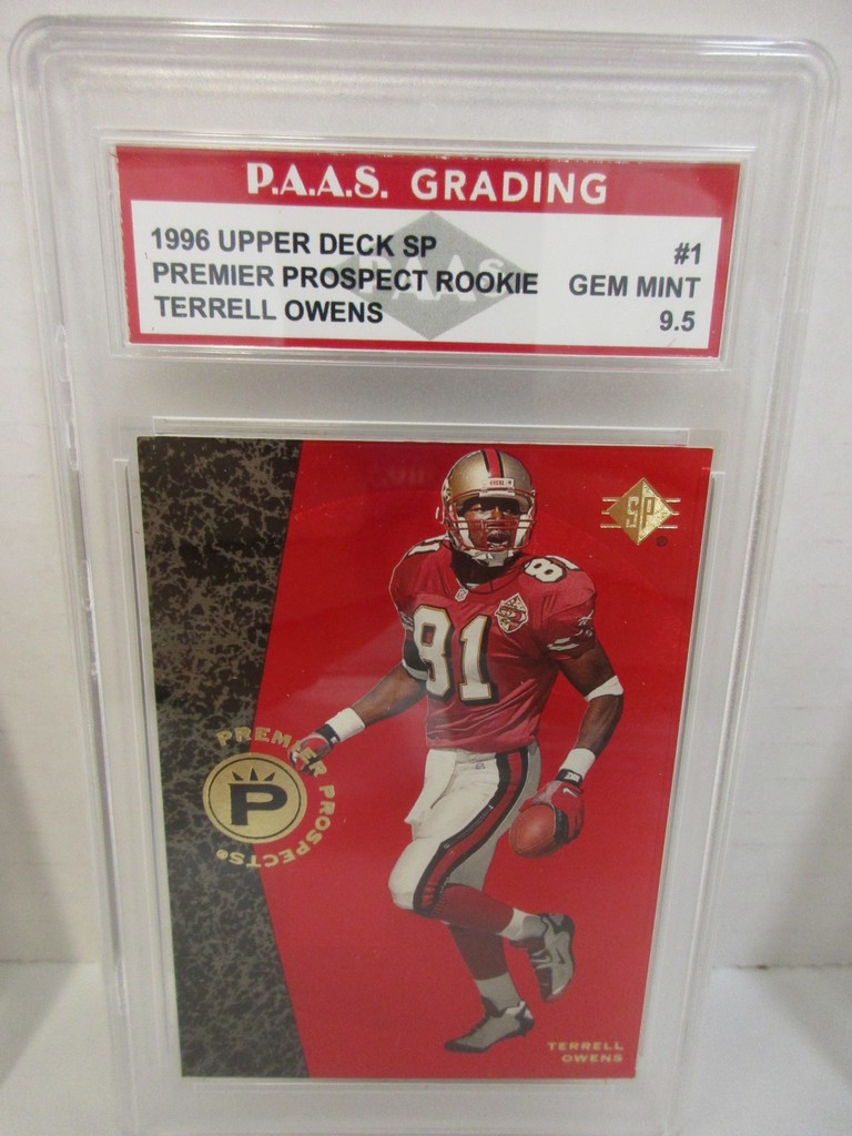 Terrell Owens 49ers 1996 Upper Deck SP ROOKIE #1 | Proxibid