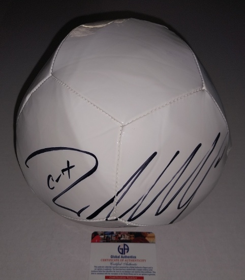 Cristiano Ronaldo signed Nike Soccer Ball - COA by Global Authentics