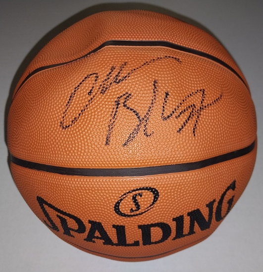 Charles Barkley Signed NBA Basketball - COA by Authentication Direct - No card