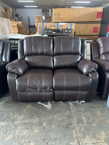 Balon Faux Leather Living Room  ( Love Seat)