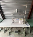 Juki DDL-8300N High-speed, 1-needle, Lockstitch Machine - Pre-owned sewing machine. Complete with mo