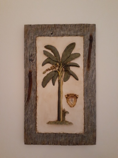 Palm Tree Artwork -11.5 x 19 inches