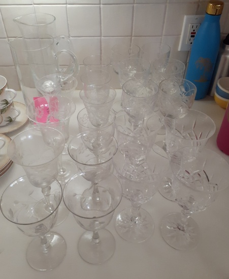 Crystal Glasses - Various makers