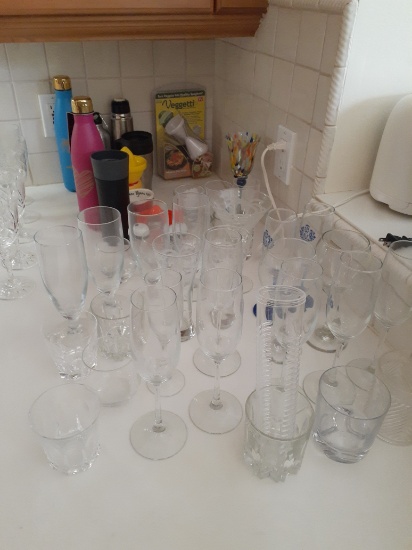 Glass and more lot