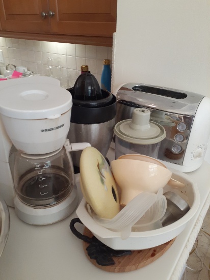 Coffee maker, juicer and more