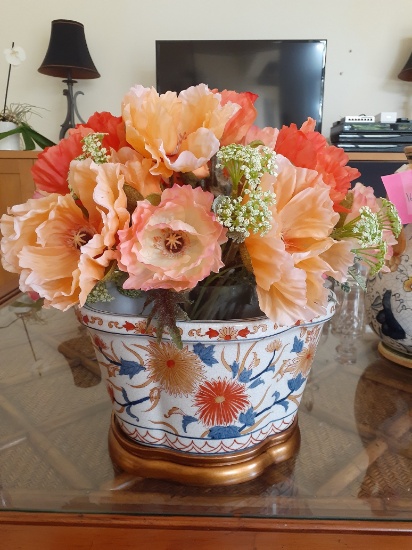 Decorative Pot with Flower
