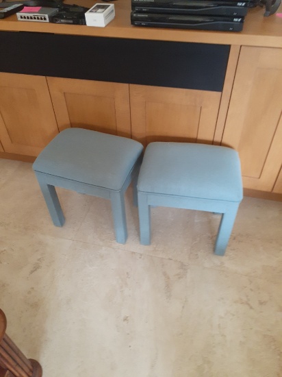Matching cloth stools