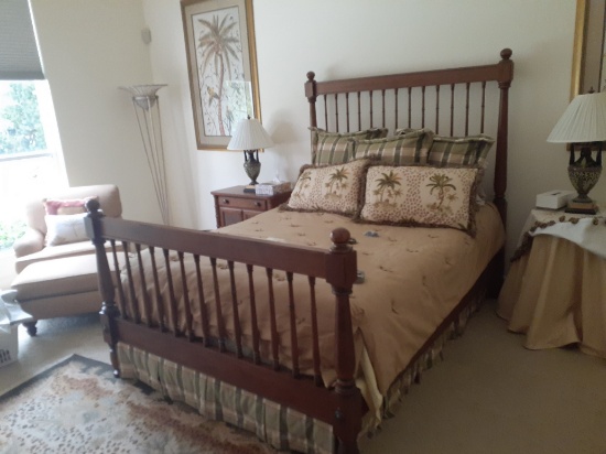 Bedroom Set by Havertys - Bed, Nightstand and Dresser