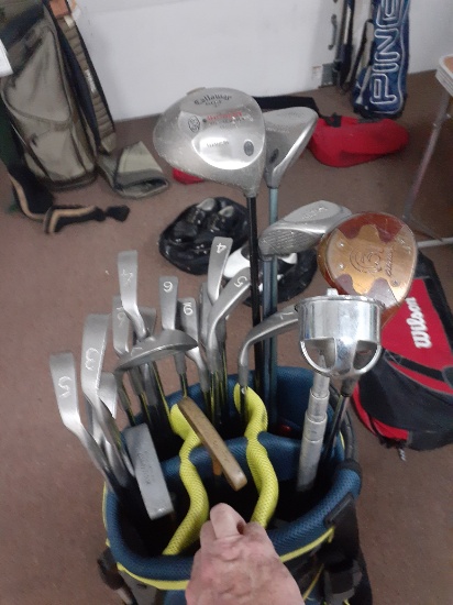 Ping Bag with 4 clubs