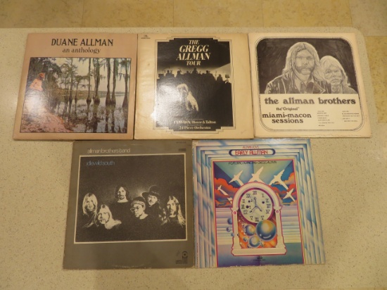 Allman Brothers & Family Vintage Albums -The Gregg Allman Tour and more